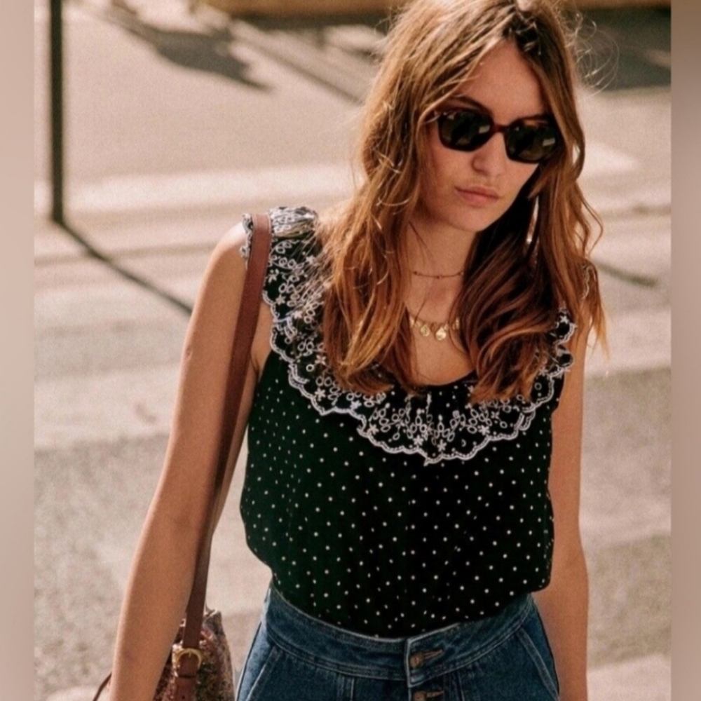 Sezane Rosa Boouse Size 2